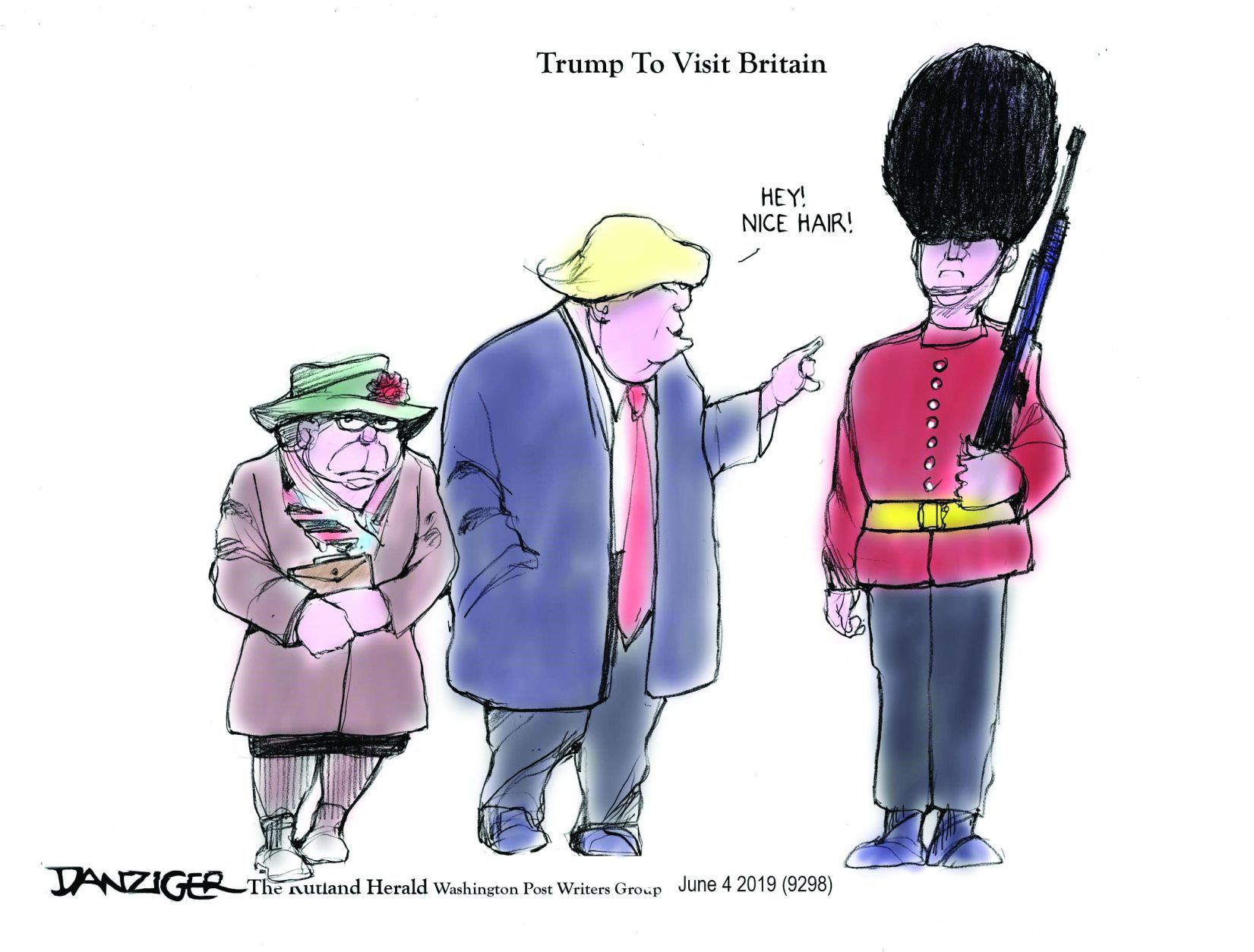 Jeff Danziger cartoon
